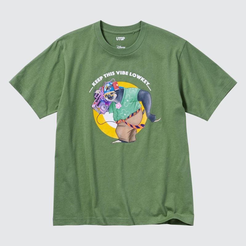 Uniqlo Utgp2023: Magic For All Ut Short-sleeve Graphic Psychkennedy T-shirts Heren Groen | 5902821