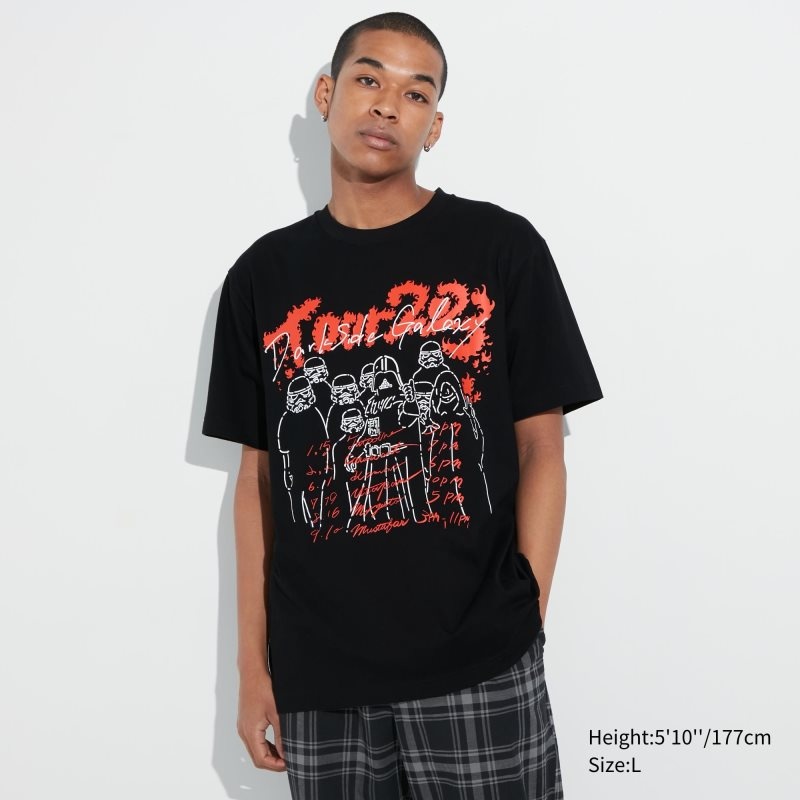 Uniqlo Utgp2023: Magic For All Ut Short-sleeve Graphic Takashi Miyahira T-shirts Heren Zwart | 2911418