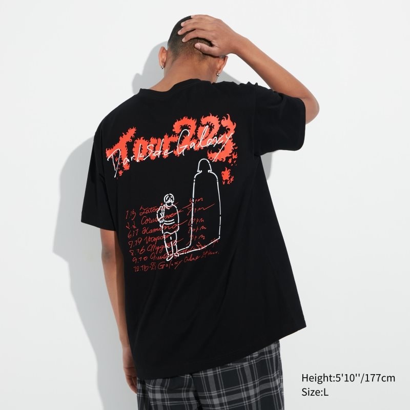 Uniqlo Utgp2023: Magic For All Ut Short-sleeve Graphic Takashi Miyahira T-shirts Heren Zwart | 2911418