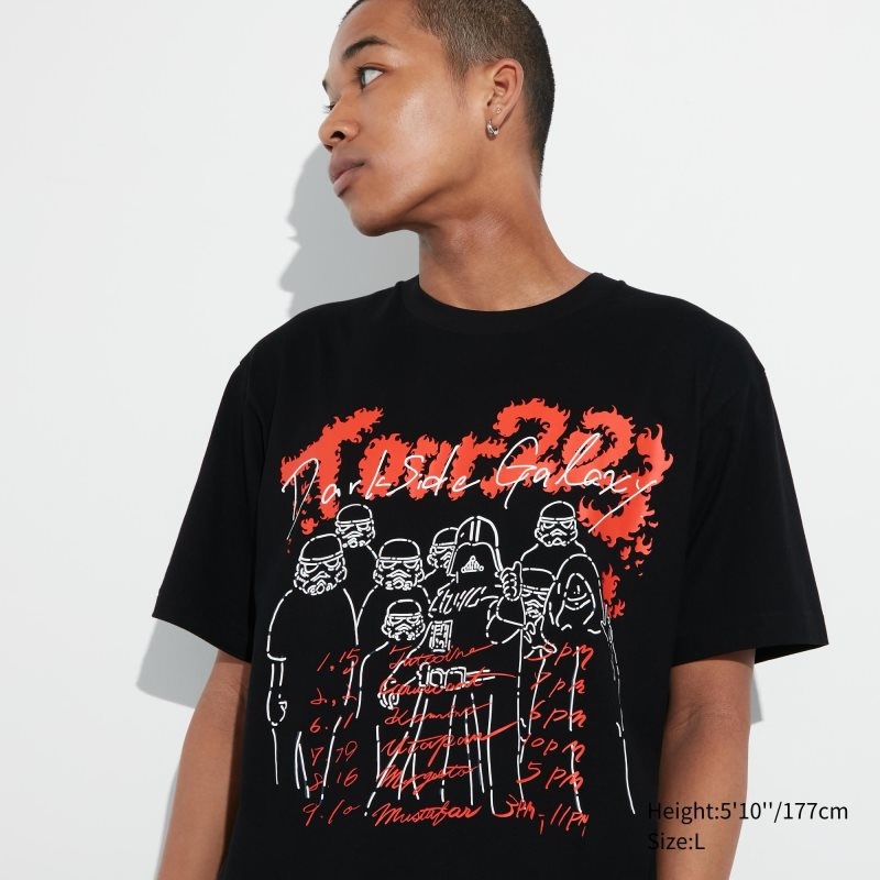 Uniqlo Utgp2023: Magic For All Ut Short-sleeve Graphic Takashi Miyahira T-shirts Heren Zwart | 2911418