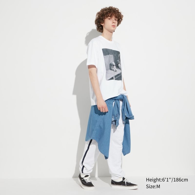 Uniqlo Utgp2023: Magic For All Ut Short-sleeve Graphic Jim Chen-hsiang Hu T-shirts Heren Wit | 1118966