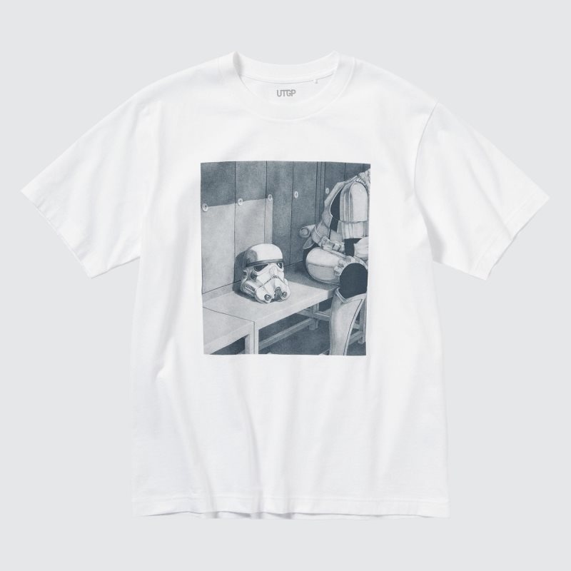 Uniqlo Utgp2023: Magic For All Ut Short-sleeve Graphic Jim Chen-hsiang Hu T-shirts Heren Wit | 1118966