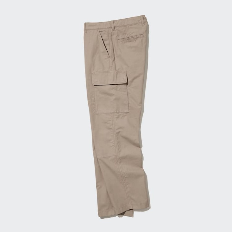 Uniqlo Utility Cargo Broek Heren Beige | 6432796