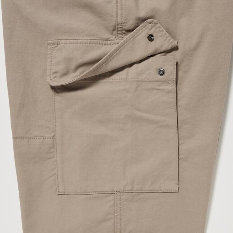 Uniqlo Utility Cargo Broek Heren Beige | 6432796