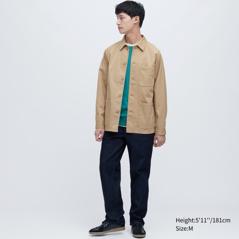 Uniqlo Utility Jassen Heren Bruin | 8034074