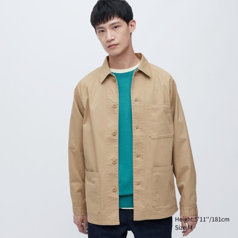 Uniqlo Utility Jassen Heren Bruin | 8034074