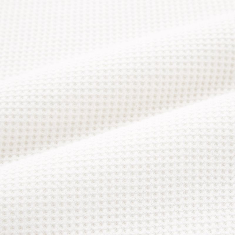 Uniqlo Waffle Crew Neck Long-Sleeve T-shirts Heren Wit | 1522797