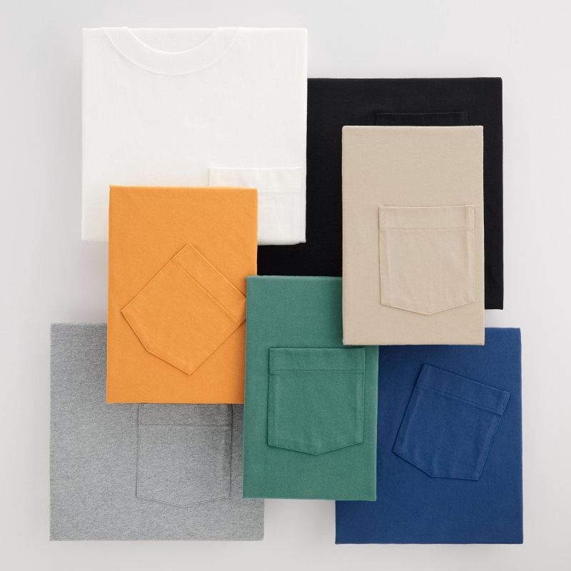 Uniqlo Washed Cotton Crew Neck Long-sleeve T-shirts Heren Zwart | 1382393