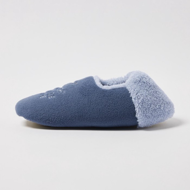 Uniqlo Winnie the Pooh Collection Pantoffels Dames Blauw | 2297416