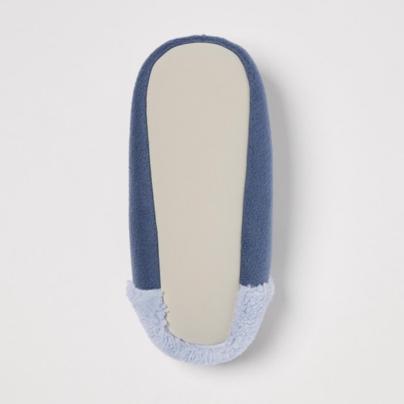 Uniqlo Winnie the Pooh Collection Pantoffels Dames Blauw | 2297416