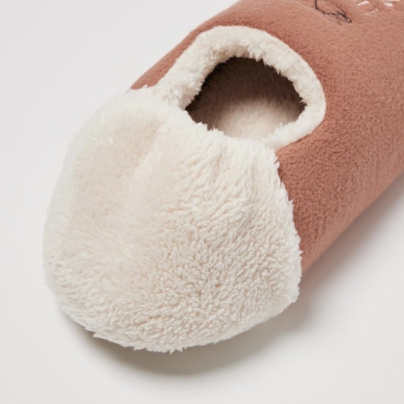 Uniqlo Winnie the Pooh Collection Pantoffels Dames Oranje | 8067047