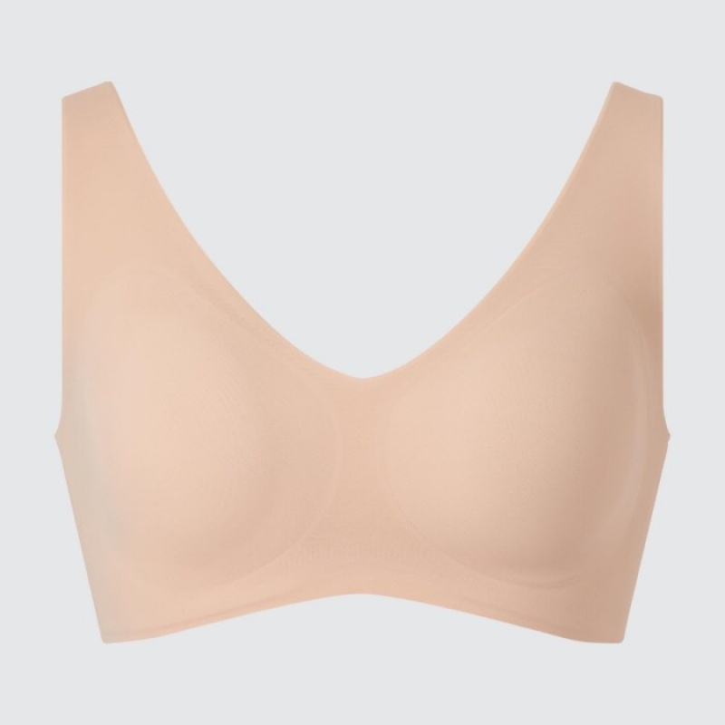 Uniqlo Wireless Ultra Relax BH Dames Beige | 3423180