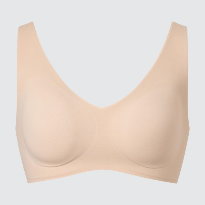 Uniqlo Wireless Ultra Relax BH Dames Beige | 1076013